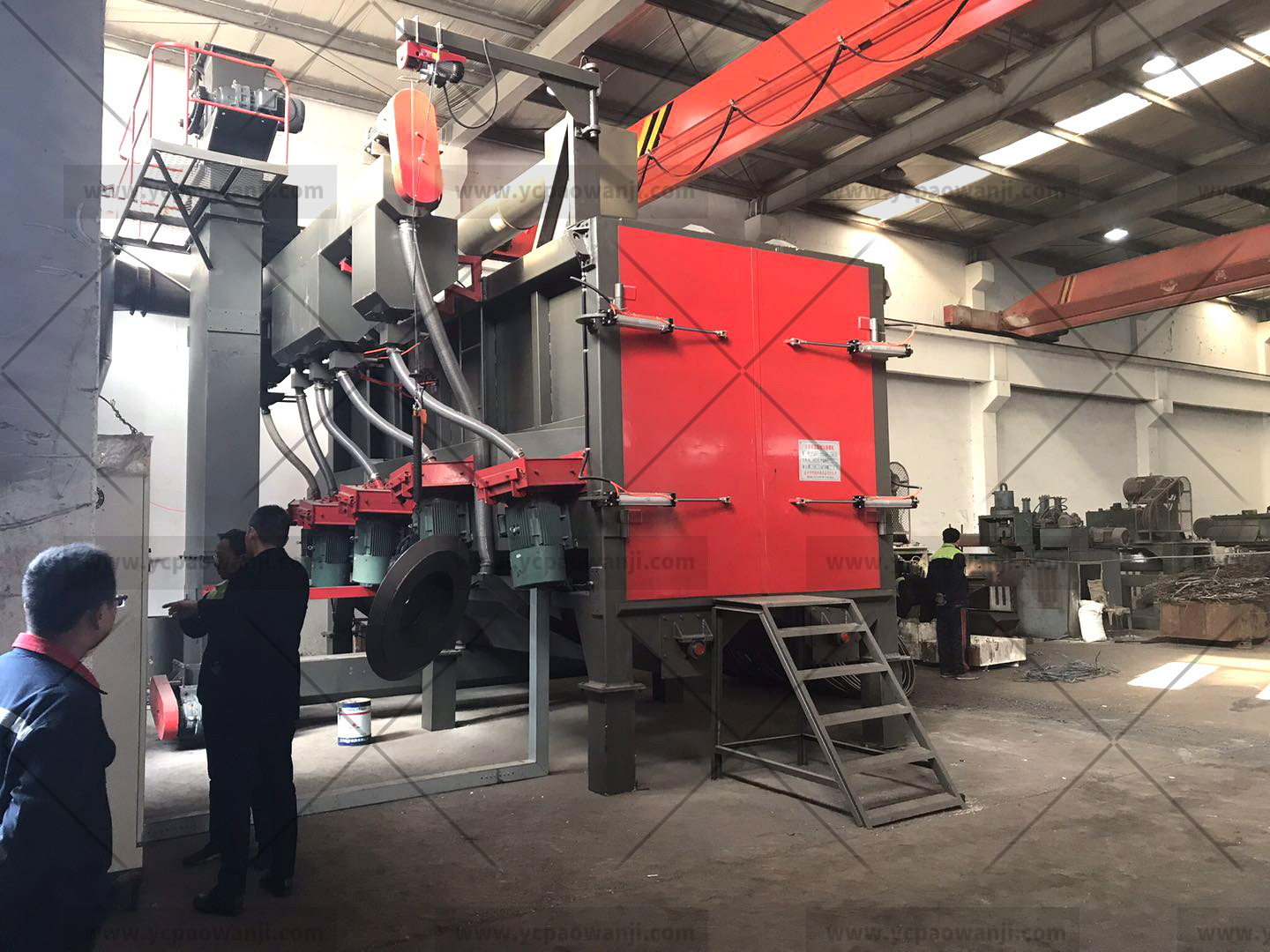 江蘇拋丸機除銹設備 拋丸機清理室體的除塵風量如何計算的?拋丸機廠家來教你技巧!